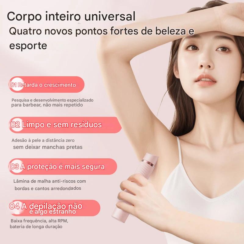 Depilador Ultrassensível pra Partes Íntimas