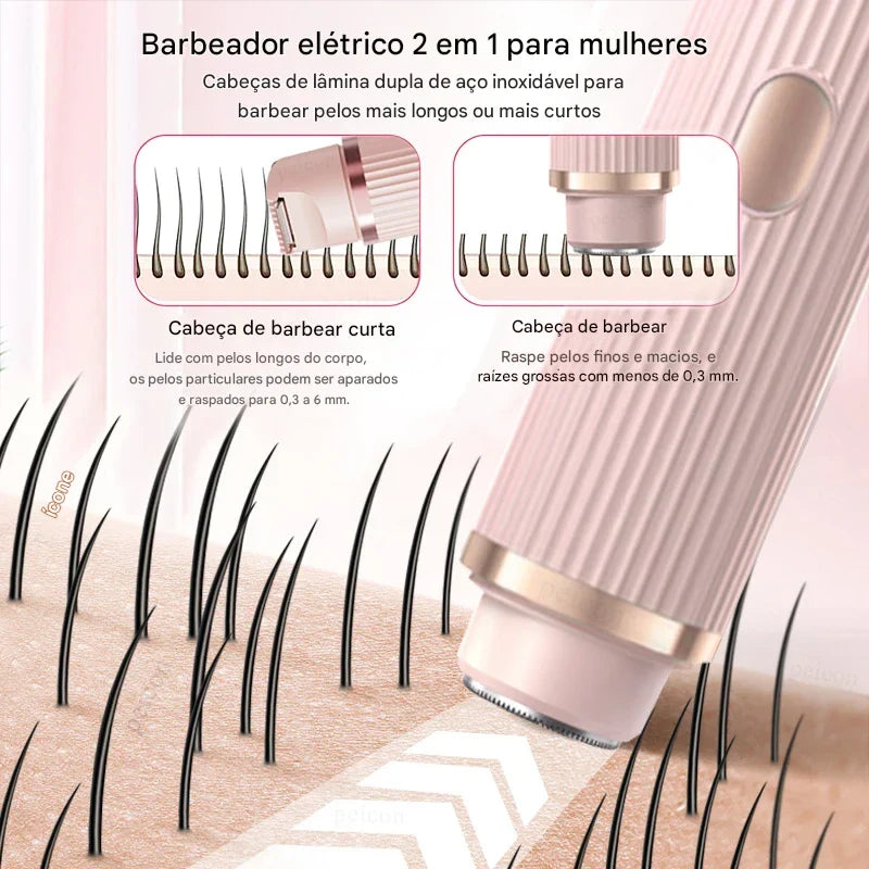 Depilador Ultrassensível pra Partes Íntimas