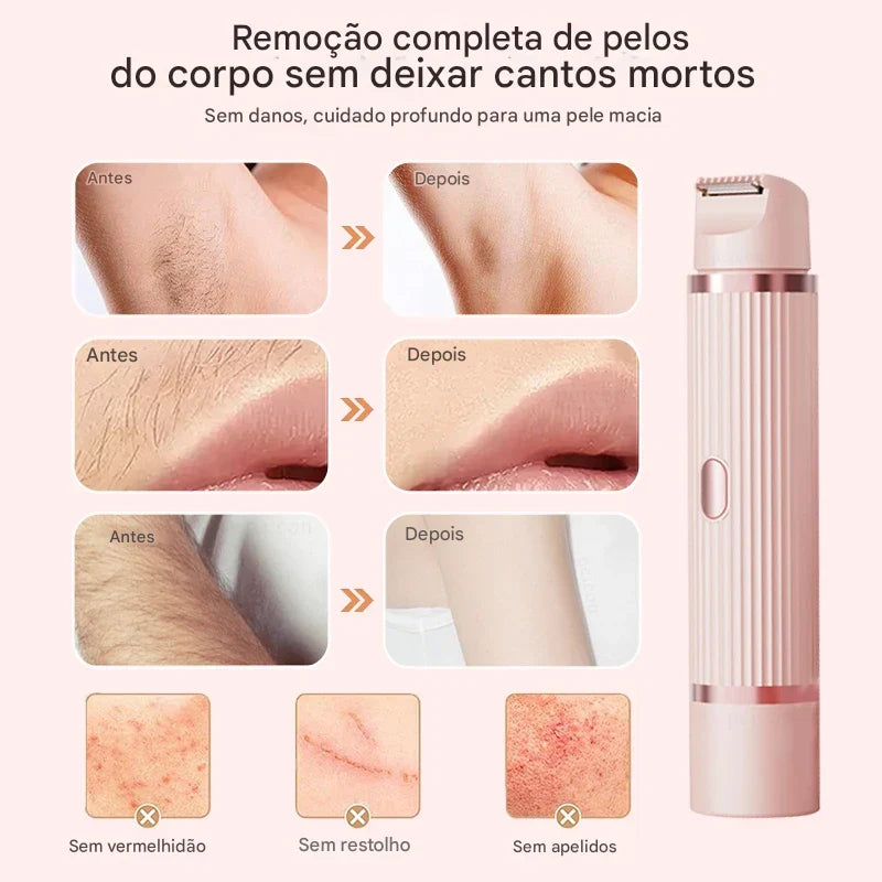 Depilador Ultrassensível pra Partes Íntimas