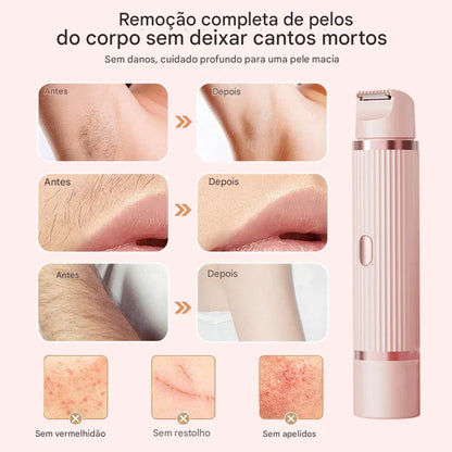 Depilador Ultrassensível pra Partes Íntimas